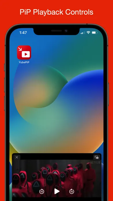 YubePiP: PiP Video Player স্ক্রিনশট