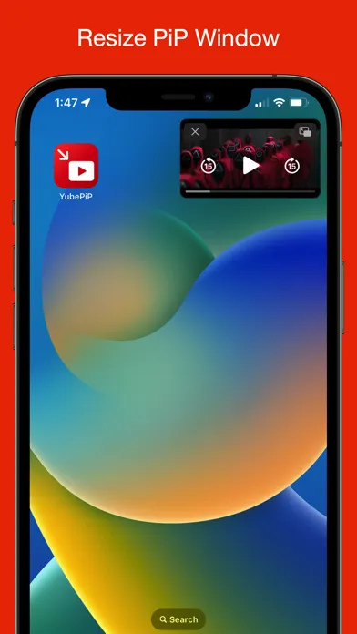 YubePiP: PiP Video Player স্ক্রিনশট