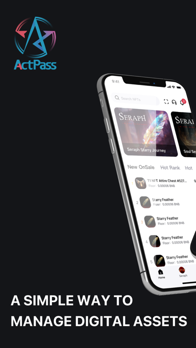 ActPass: Seraph Wallet Screenshots