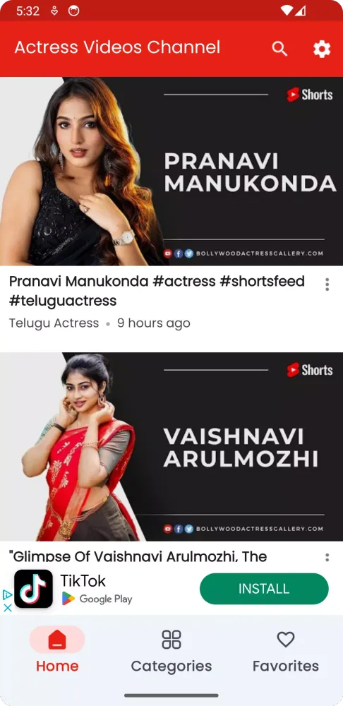 Actress Videos Screenshots