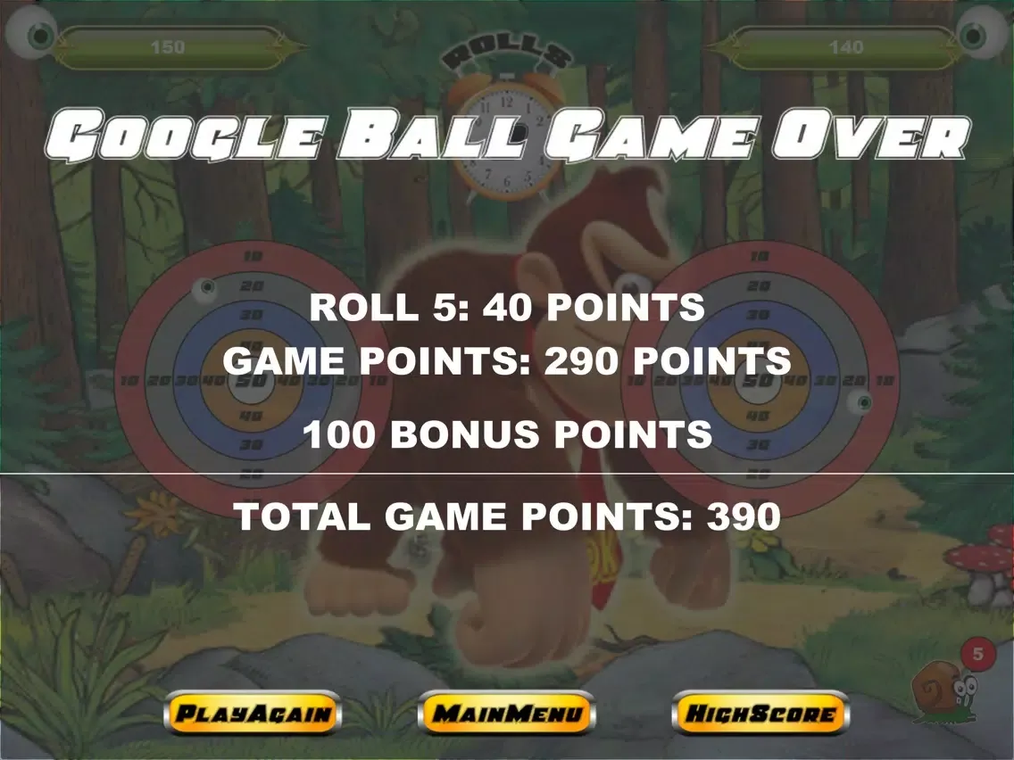Goggle Ball: Mega Stop iPad  Screenshots
