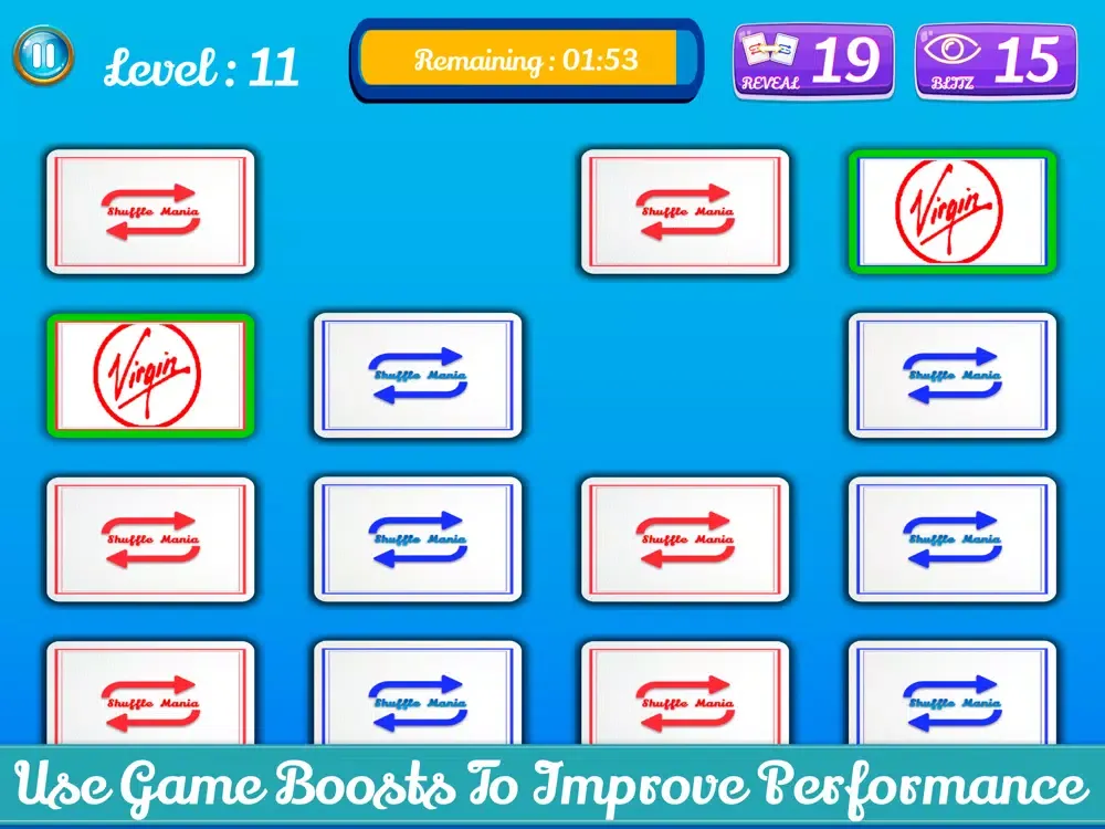 Ảnh chụp màn hình của Shuffle Mania iPad 