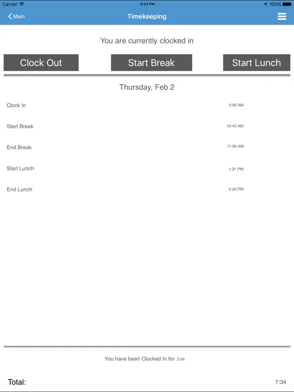 Encore - Mobile Workforce iPad 應用截圖