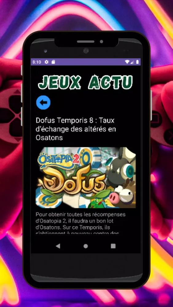 Jeux Actu Screenshots