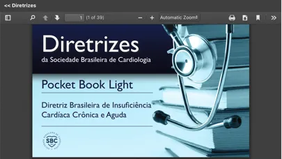 Скриншоты Diretrizes da Cardiologia