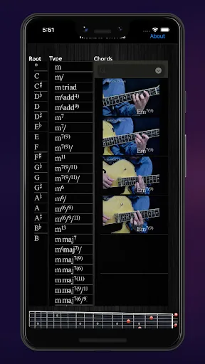 Screenshot di MobiDic Guitar Chords