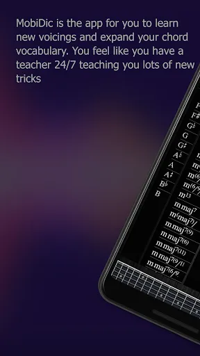 Screenshot di MobiDic Guitar Chords