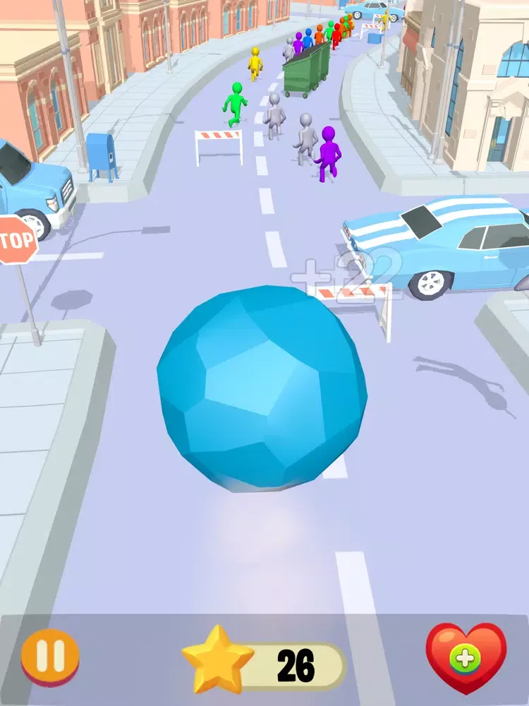 Capturas de tela do Be The Boulder iPad 
