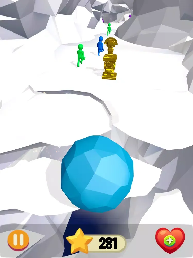 Capturas de tela do Be The Boulder iPad 