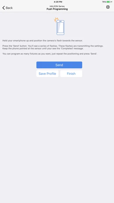 Sensor Switch VLP Screenshots