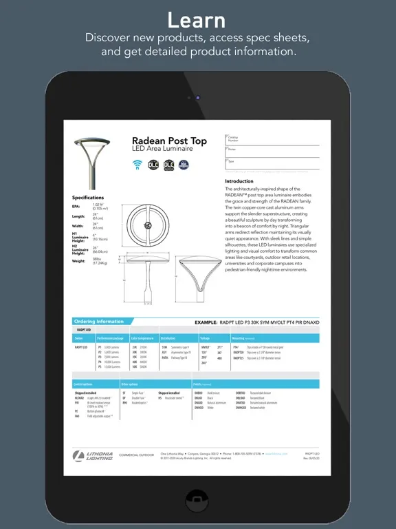 صور Acuity Brands AR iPad 