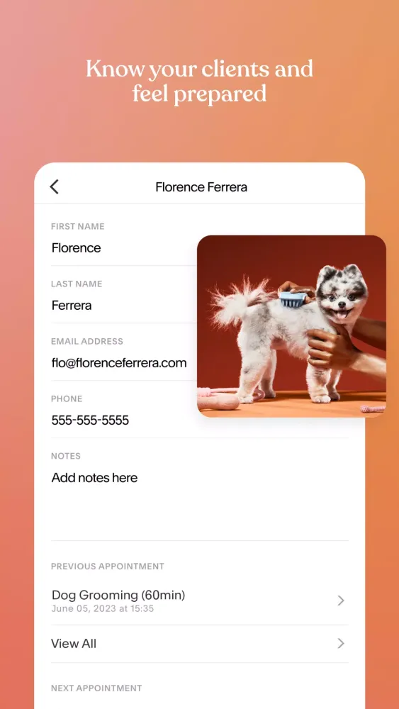 Acuity Scheduling Screenshots
