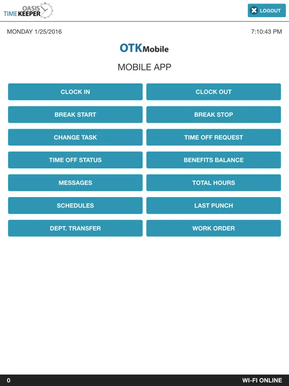 OTK Mobile iPad  স্ক্রিনশট