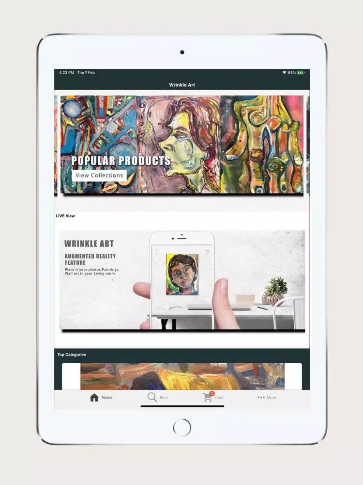 Wrinkleart iPad 应用截图