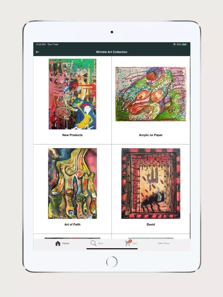 Wrinkleart iPad 应用截图