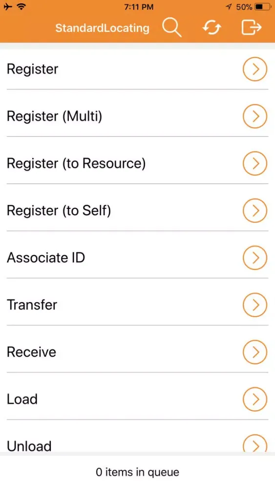Standard Locating Screenshots