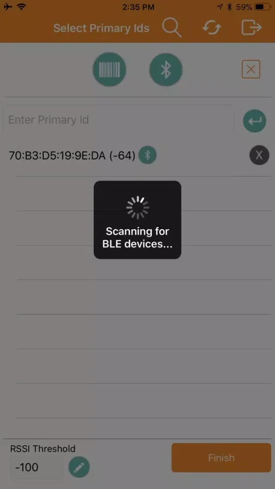 Standard Locating Screenshots
