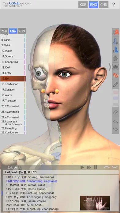 تصاویر The Combinations For Acupoint