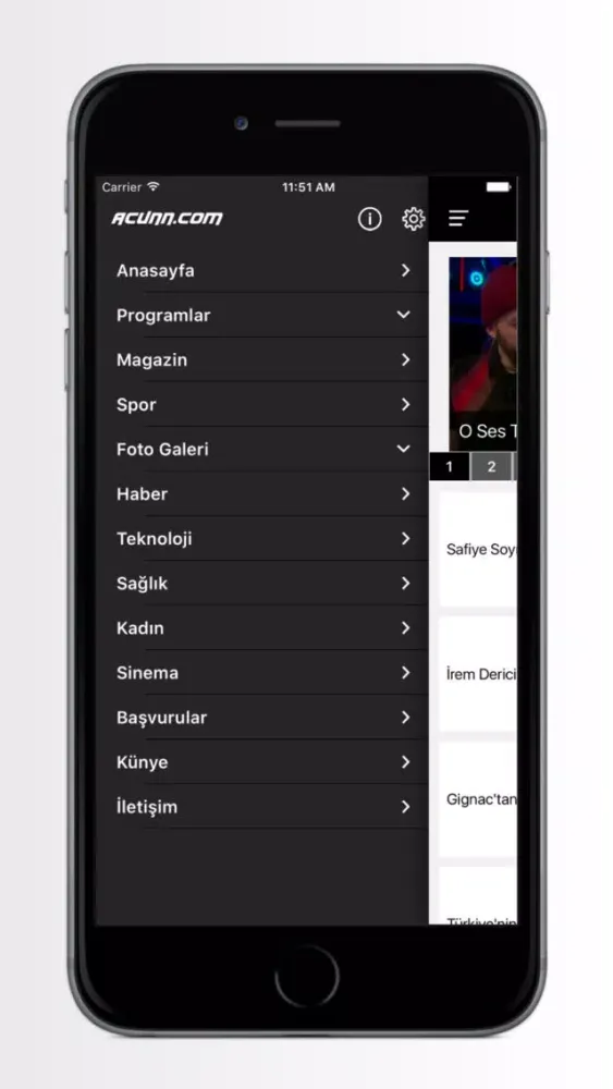 Zrzuty ekranu Acunn