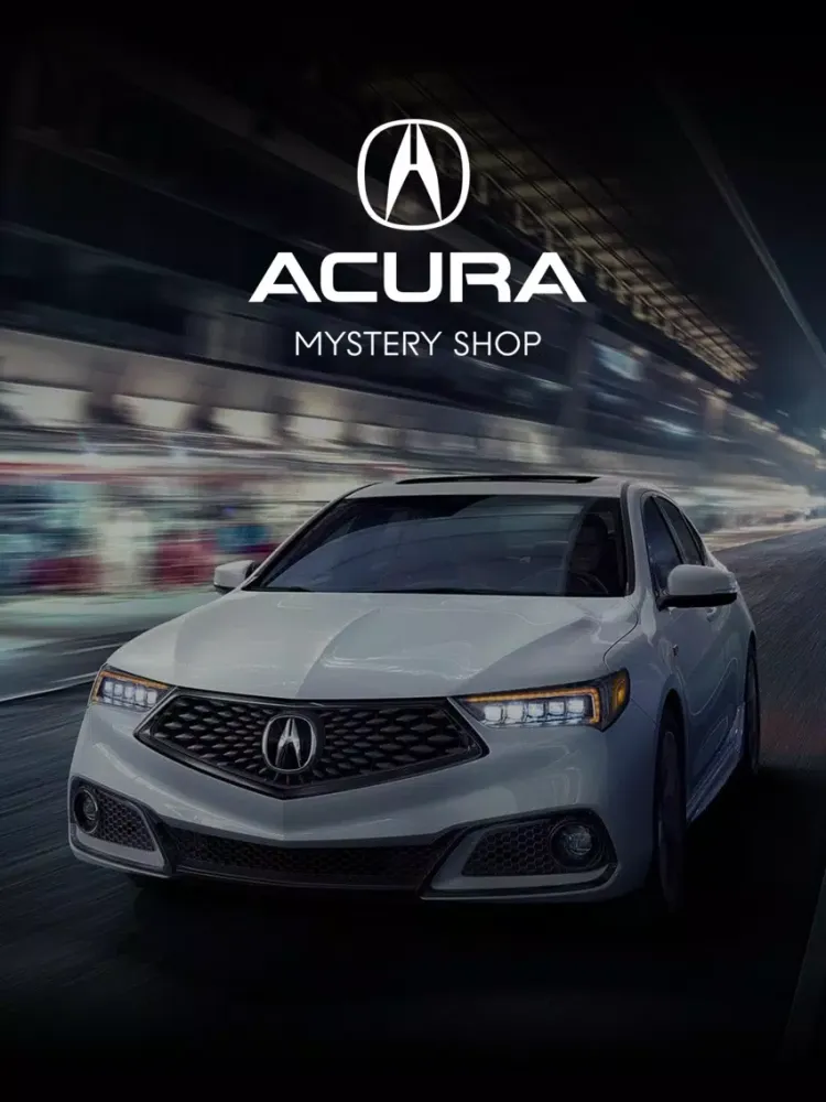 Screenshot di Acura Mystery Shopping iPad 