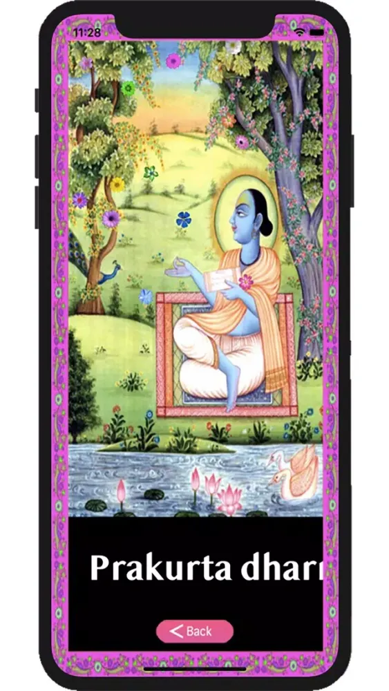 Ảnh chụp màn hình của Shri Yamunashtak