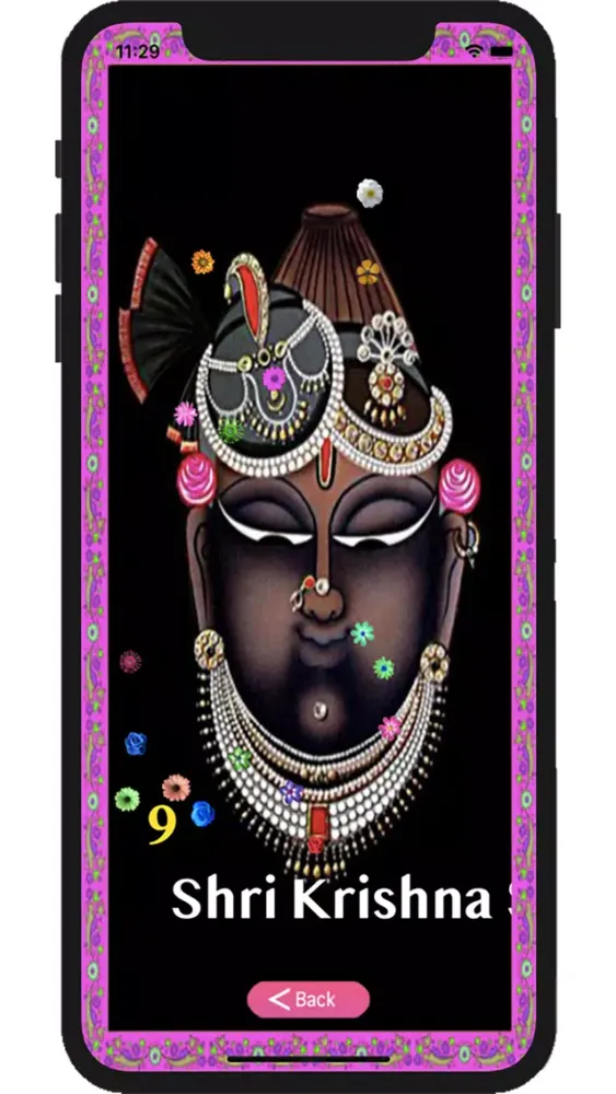 Ảnh chụp màn hình của Shri Yamunashtak