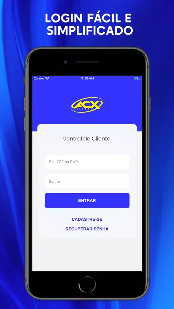 Screenshot di ACX Telecom