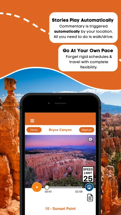 Screenshot di Bryce Canyon Audio Tour Guide