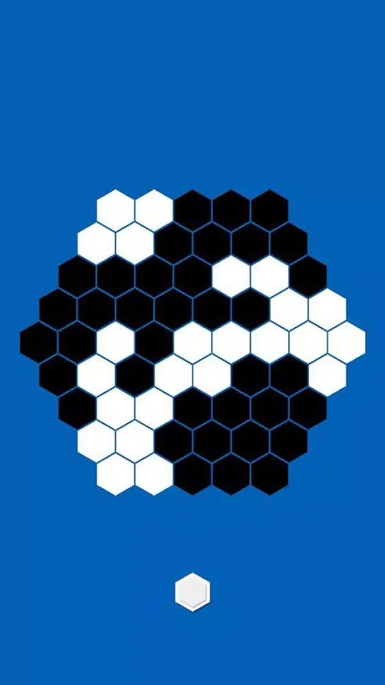 ภาพหน้าจอของ Hexagonal Lights Out