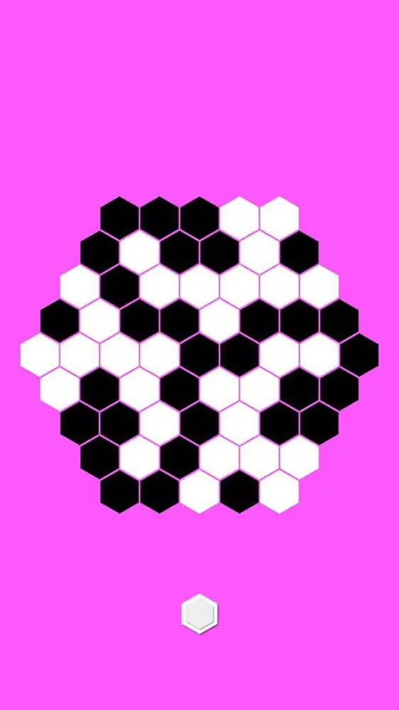 ภาพหน้าจอของ Hexagonal Lights Out