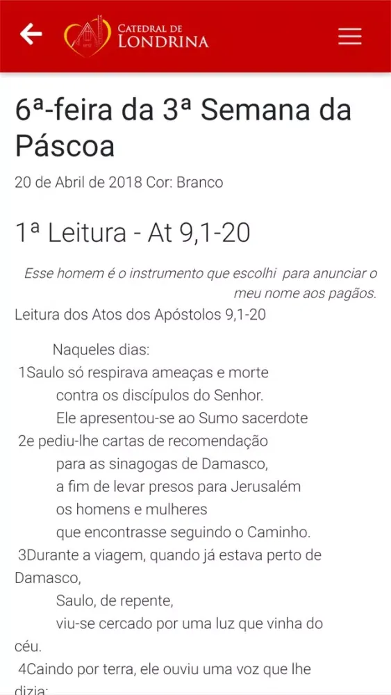 Screenshot di Catedral do Coração
