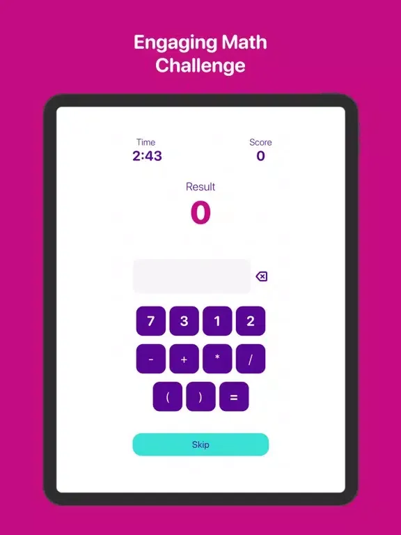 Twenty-four Math iPad  स्क्रीनशॉट