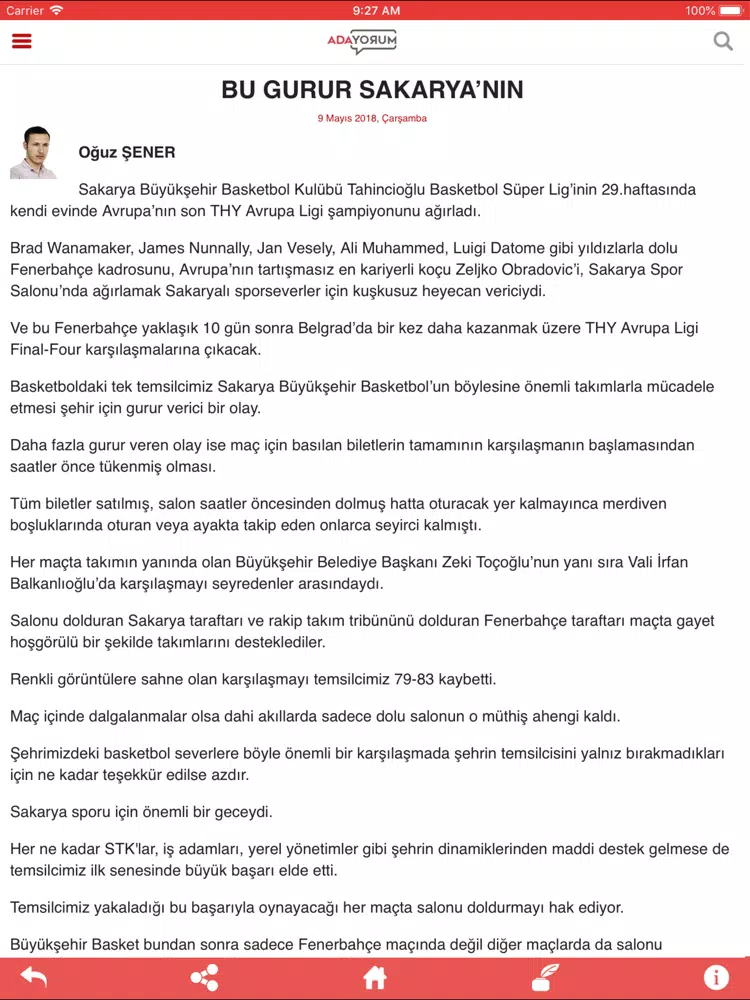 Adayorum iPad 应用截图