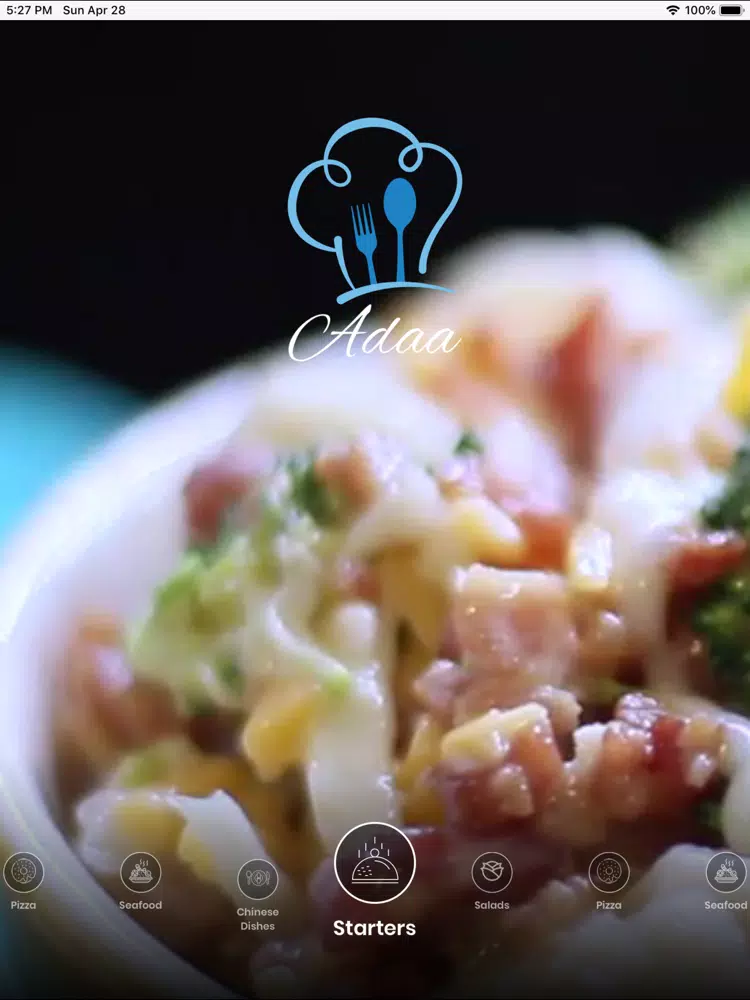 adaa digital menu iPad 应用截图