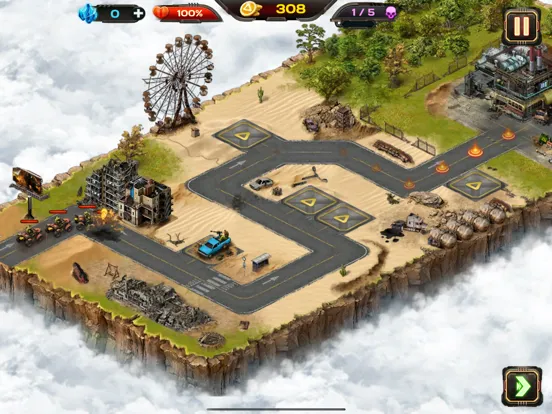 Tangkapan skrin Art of Tower Defense iPad 