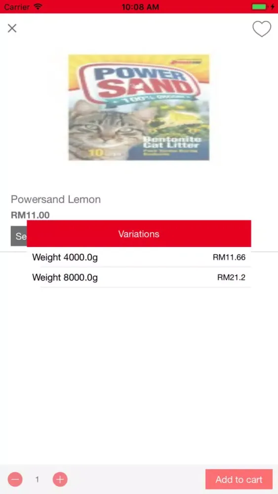 Ảnh chụp màn hình của Emall App
