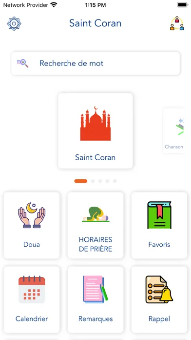 Ảnh chụp màn hình của French Quran