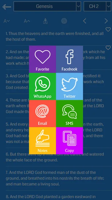 Holy Bible - Offline سکرین شاٹس