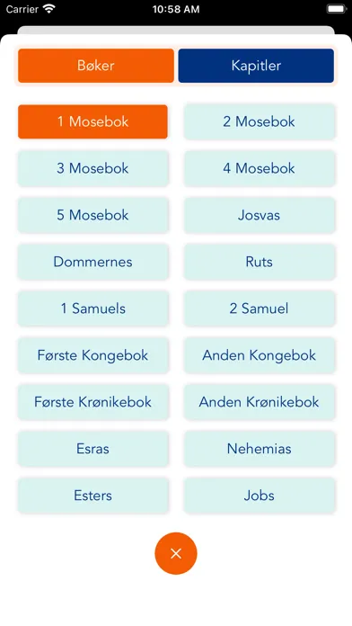 Captures d'écran de Norwegian Bible Audio