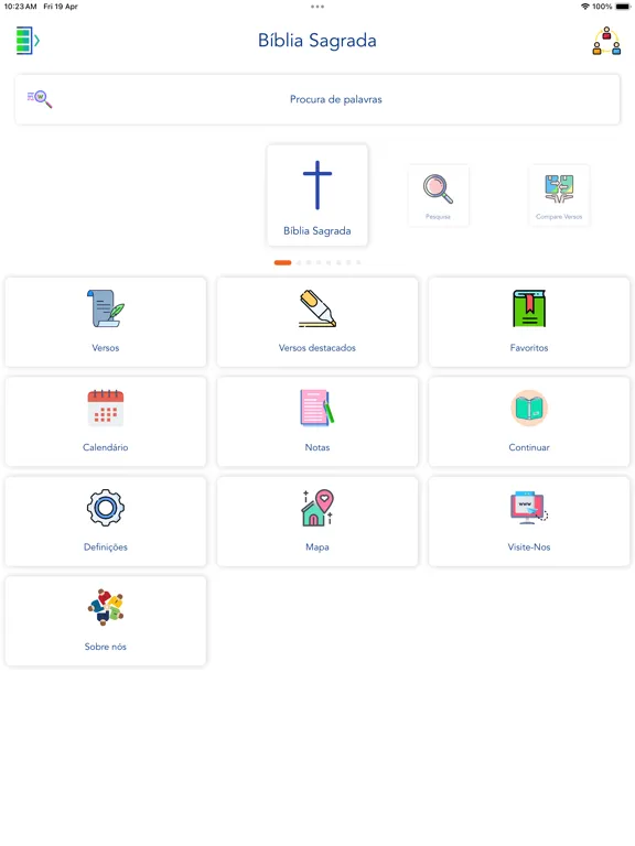 Portuguese Bible * iPad  Screenshots