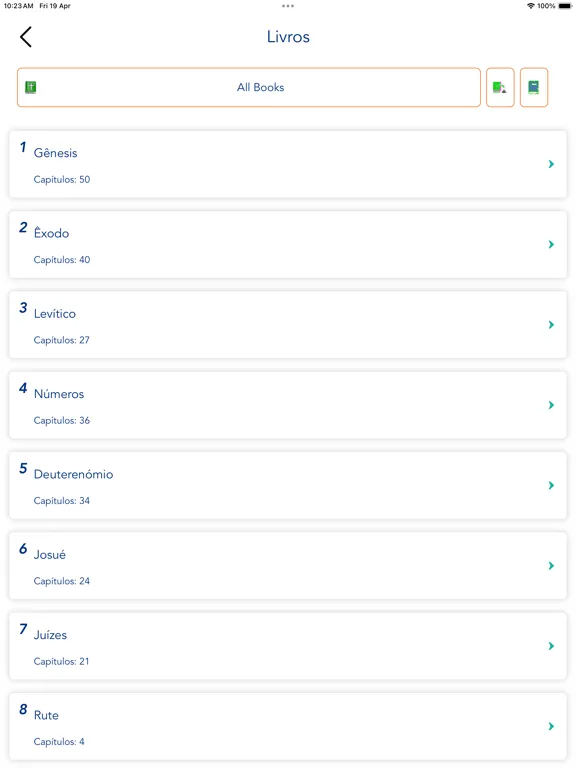 Portuguese Bible * iPad  Screenshots
