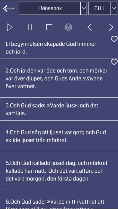 Swedish Bible Audio应用截图