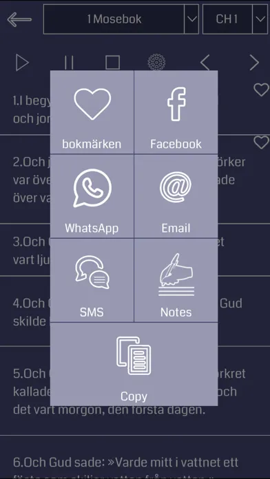 Swedish Bible Audio应用截图