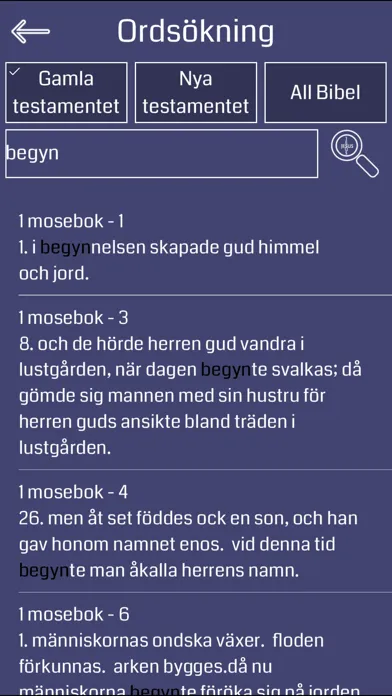 Swedish Bible Audio应用截图