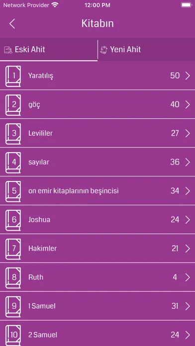 Capturas de tela do Turkish Bible
