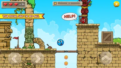 Blue Ball 11: Red Bounce Ball Screenshots