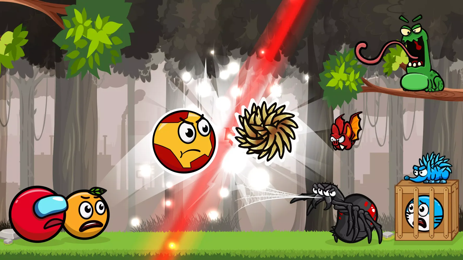 Capturas de pantalla de Super Hero Ball: Roller Ball 4