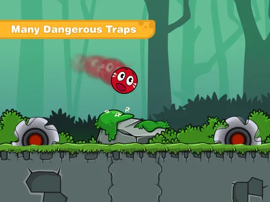 Red Hero Ball: Roller Ball 4 iPad 應用截圖