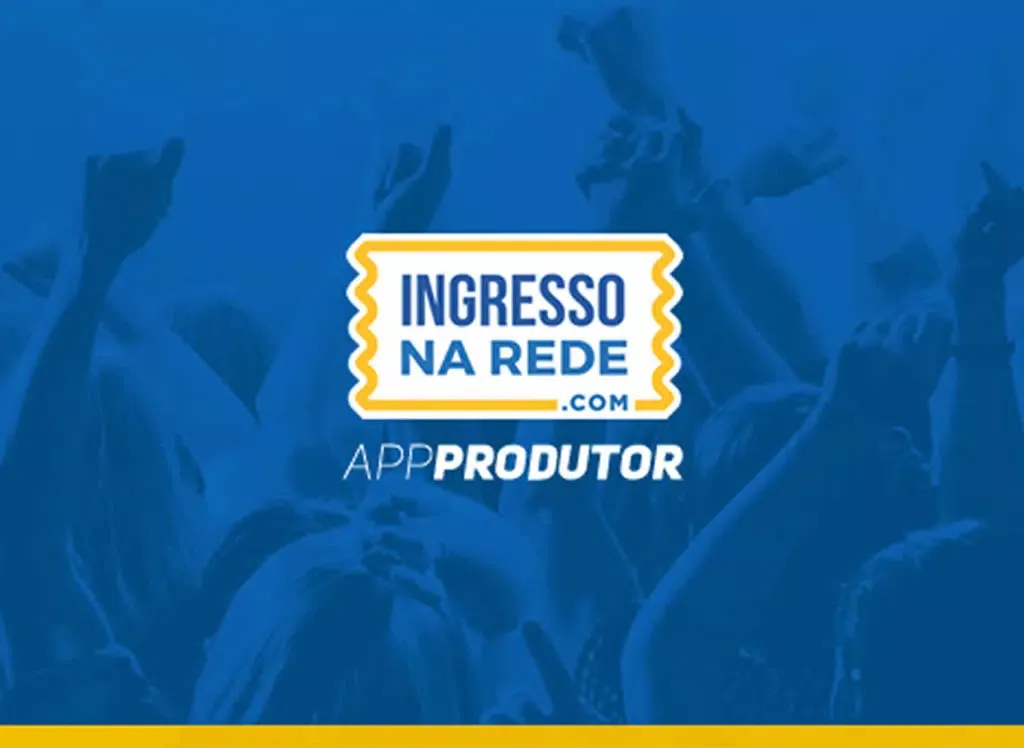 Tangkapan layar Ingresso na Rede - Produtor iPad 