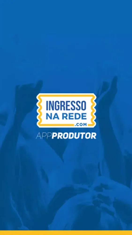 Tangkapan layar Ingresso na Rede - Produtor